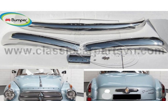 Medium with watermark borgward isabella coupe and saloon bumpers 1954 1962 1