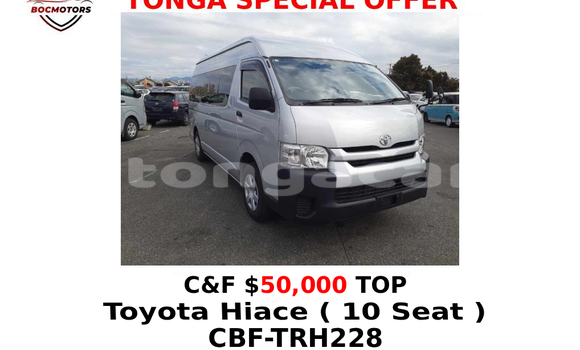 Buy Used Toyota Hiace Silver Car in Nuku'alofa in Tongatapu