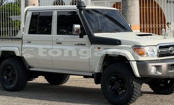 Buy Used Toyota Land Cruiser White Car in Nuku'alofa in Tongatapu